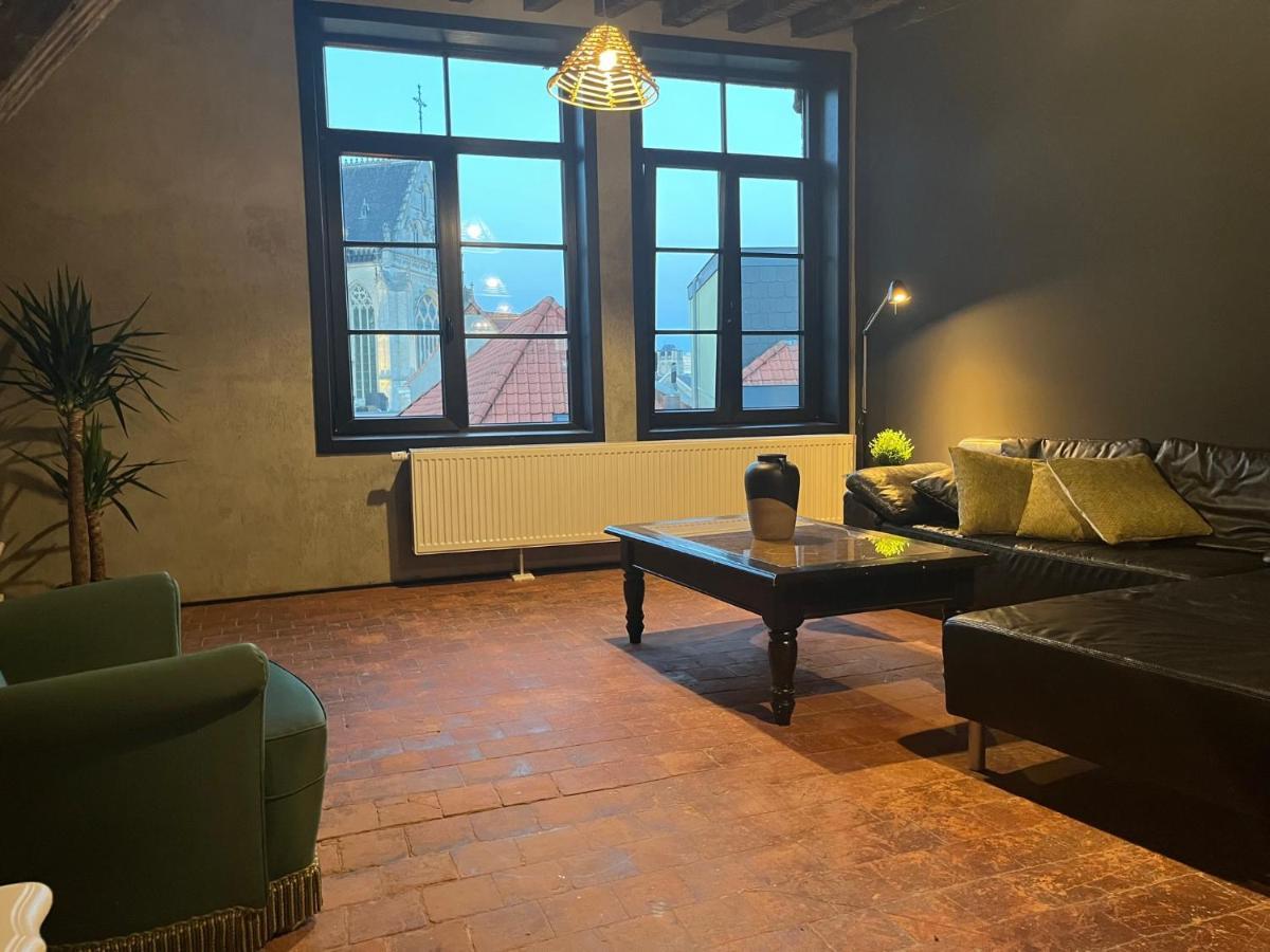 Rooftop Apartment With 60M Terrace Overlooking The Cathedral Antwerp Exterior photo